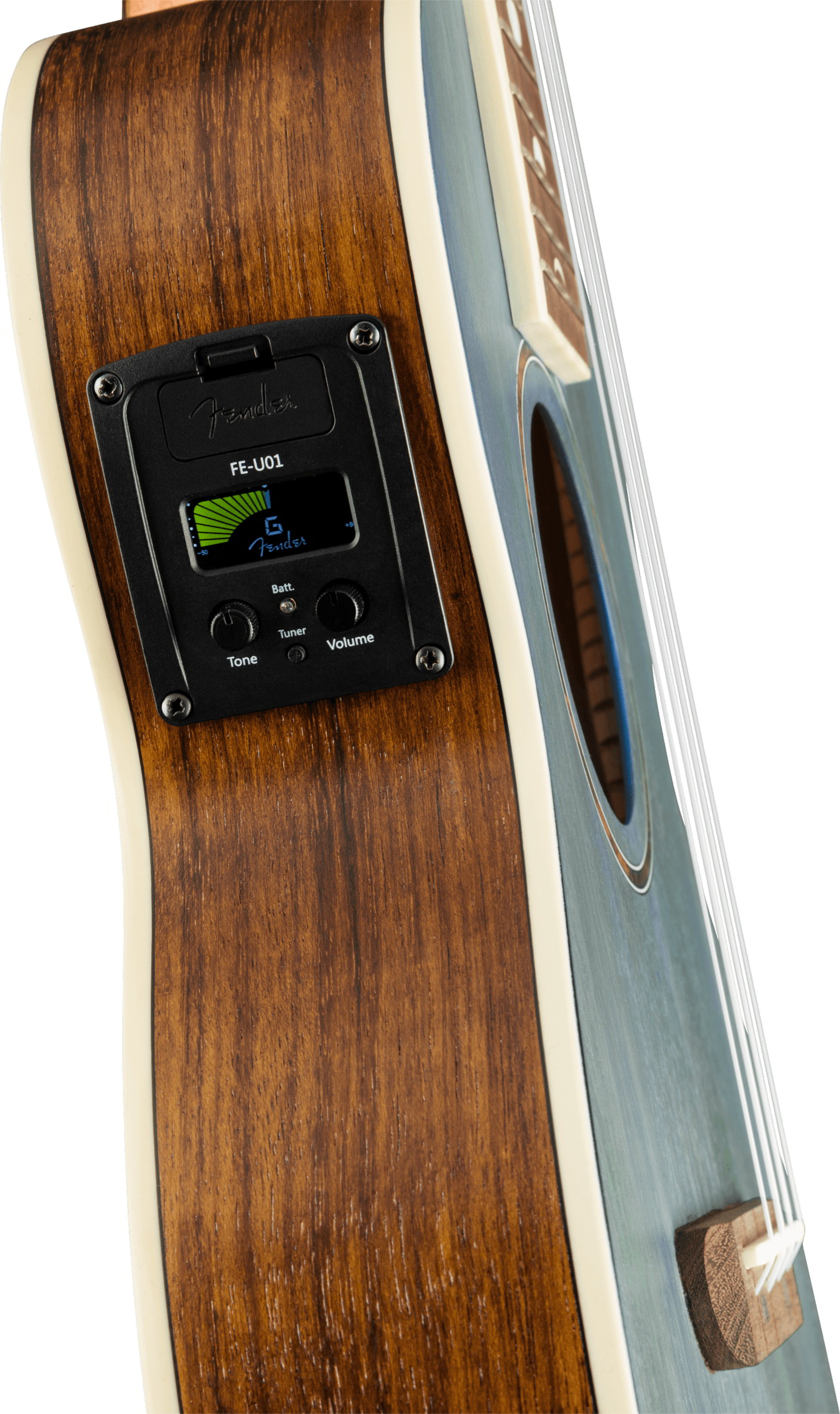 Dani Harrison Uke, Walnut Fingerboard, Turquoise追加画像 Dani Harrison Uke, Walnut Fingerboard, Turquoise追加画像