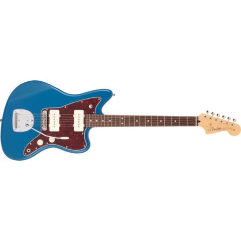 Fender-ジャズマスターMade in Japan Hybrid II Jazzmaster, Rosewood Fingerboard, Forest Blue