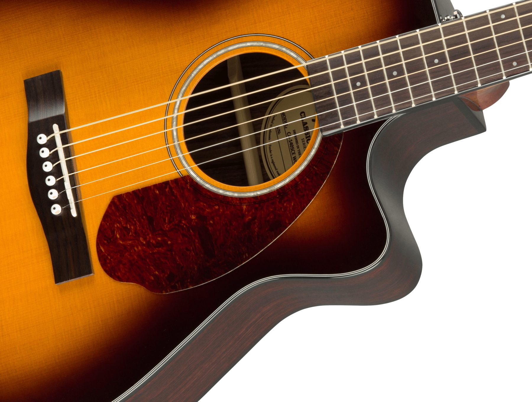 CC-140SCE Concert, Walnut Fingerboard, Sunburst w/case追加画像 CC-140SCE Concert, Walnut Fingerboard, Sunburst w/case追加画像