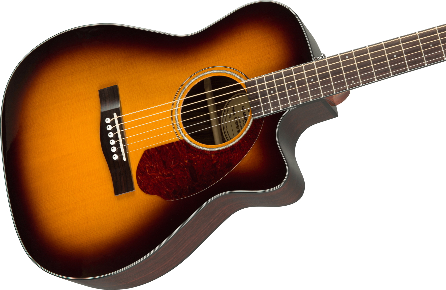CC-140SCE Concert, Walnut Fingerboard, Sunburst w/case追加画像 CC-140SCE Concert, Walnut Fingerboard, Sunburst w/case追加画像