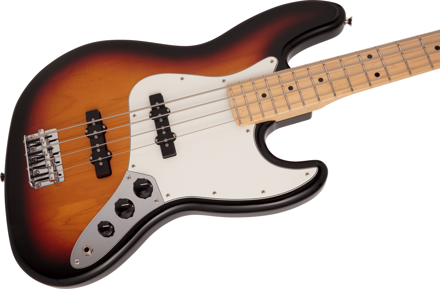 Made in Japan Hybrid II Jazz Bass, Maple Fingerboard, 3-Color Sunburst追加画像 Made in Japan Hybrid II Jazz Bass, Maple Fingerboard, 3-Color Sunburst追加画像