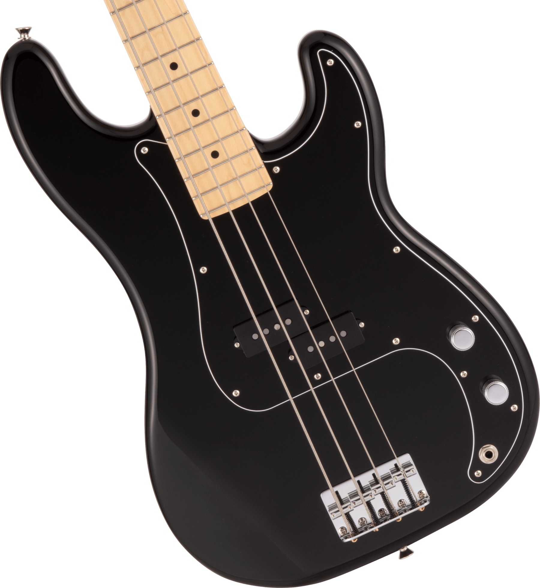 Made in Japan Hybrid II P Bass, Maple Fingerboard, Black追加画像