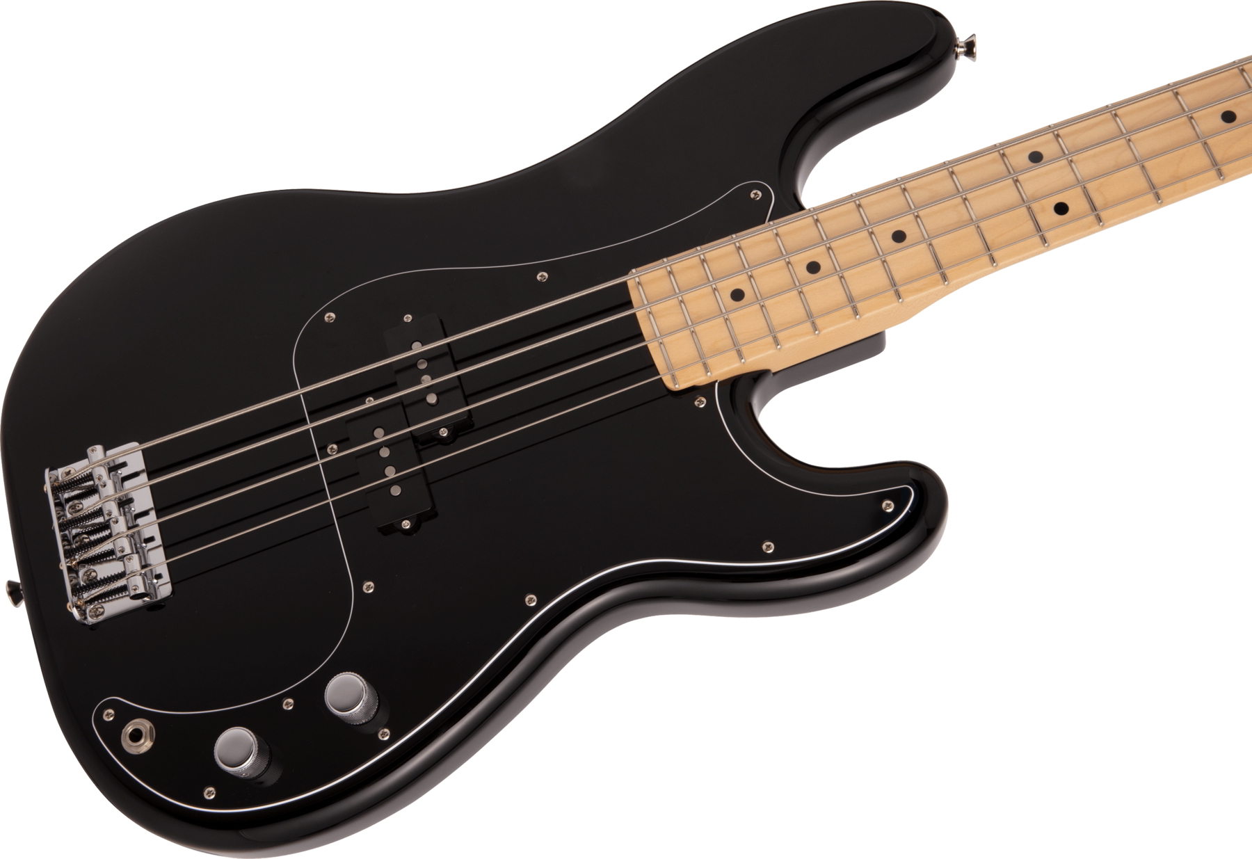 Made in Japan Hybrid II P Bass, Maple Fingerboard, Black追加画像 Made in Japan Hybrid II P Bass, Maple Fingerboard, Black追加画像