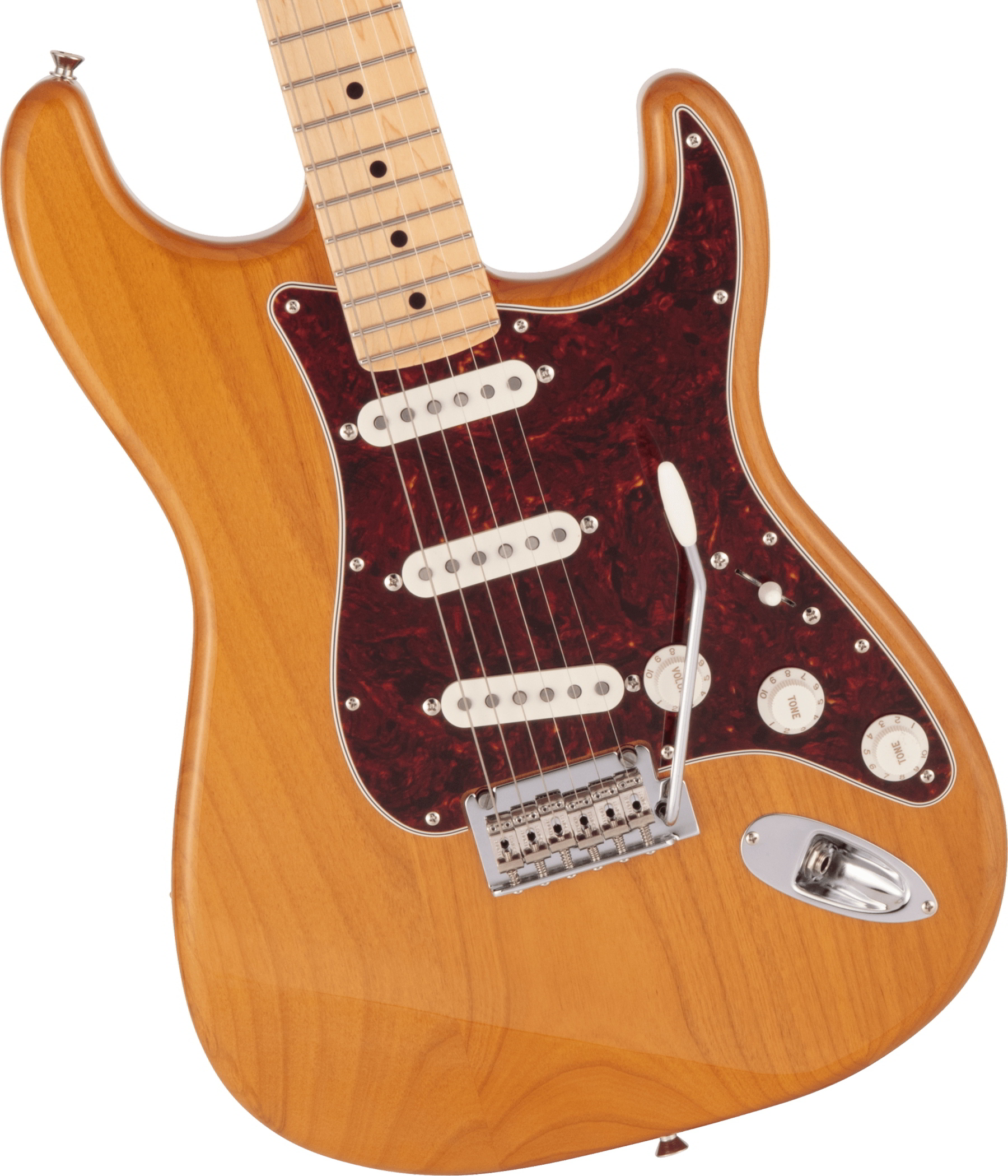 Made in Japan Hybrid II Stratocaster, Maple Fingerboard, Vintage Natural追加画像 Made in Japan Hybrid II Stratocaster, Maple Fingerboard, Vintage Natural追加画像