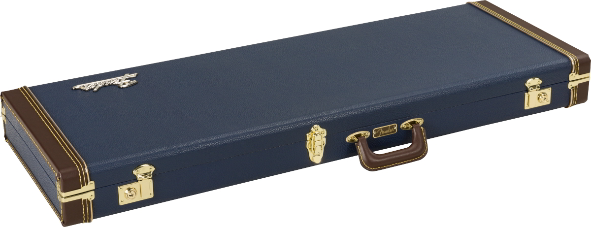 Classic Series Wood Case Strat/Tele, Navy Blue追加画像 Classic Series Wood Case Strat/Tele, Navy Blue追加画像