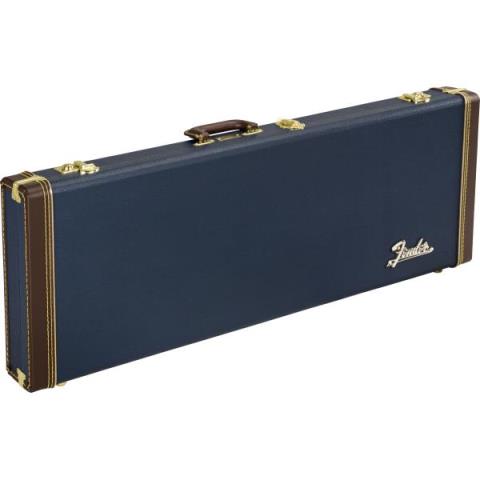 Fender-ギターケースClassic Series Wood Case Strat/Tele, Navy Blue