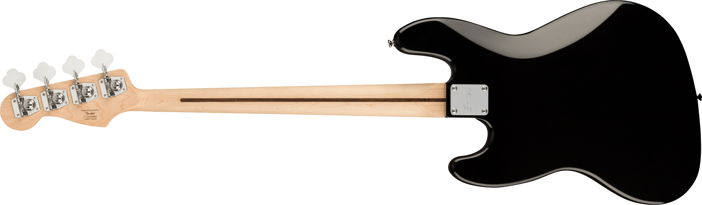 Affinity Series Jazz Bass, Maple Fingerboard, Black Pickguard, Black追加画像 Affinity Series Jazz Bass, Maple Fingerboard, Black Pickguard, Black追加画像