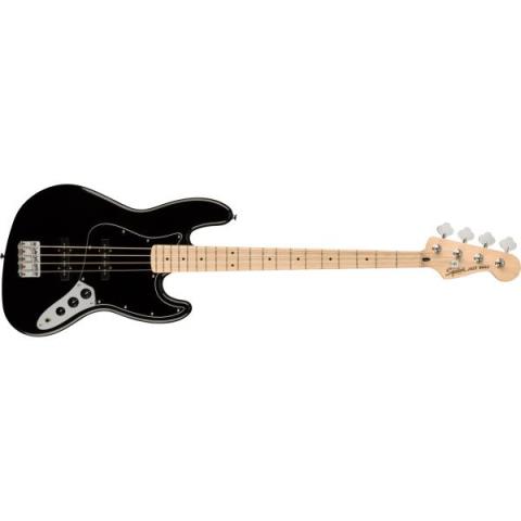 Squier-ジャズベースAffinity Series Jazz Bass, Maple Fingerboard, Black Pickguard, Black