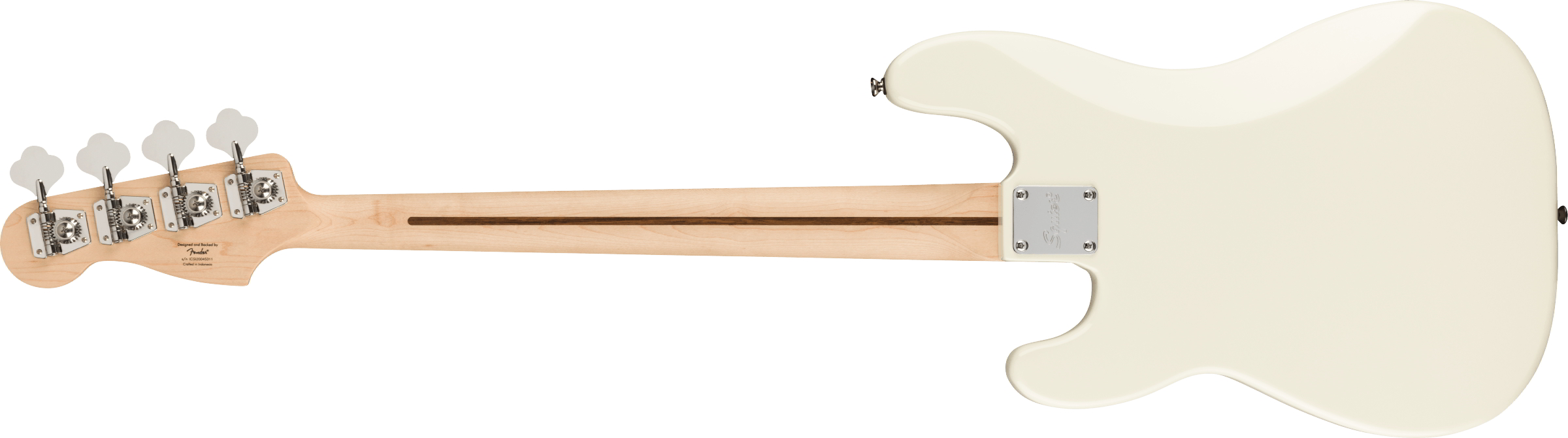 Affinity Series Precision Bass PJ, Maple Fingerboard, Black Pickguard, Olympic White追加画像 Affinity Series Precision Bass PJ, Maple Fingerboard, Black Pickguard, Olympic White追加画像