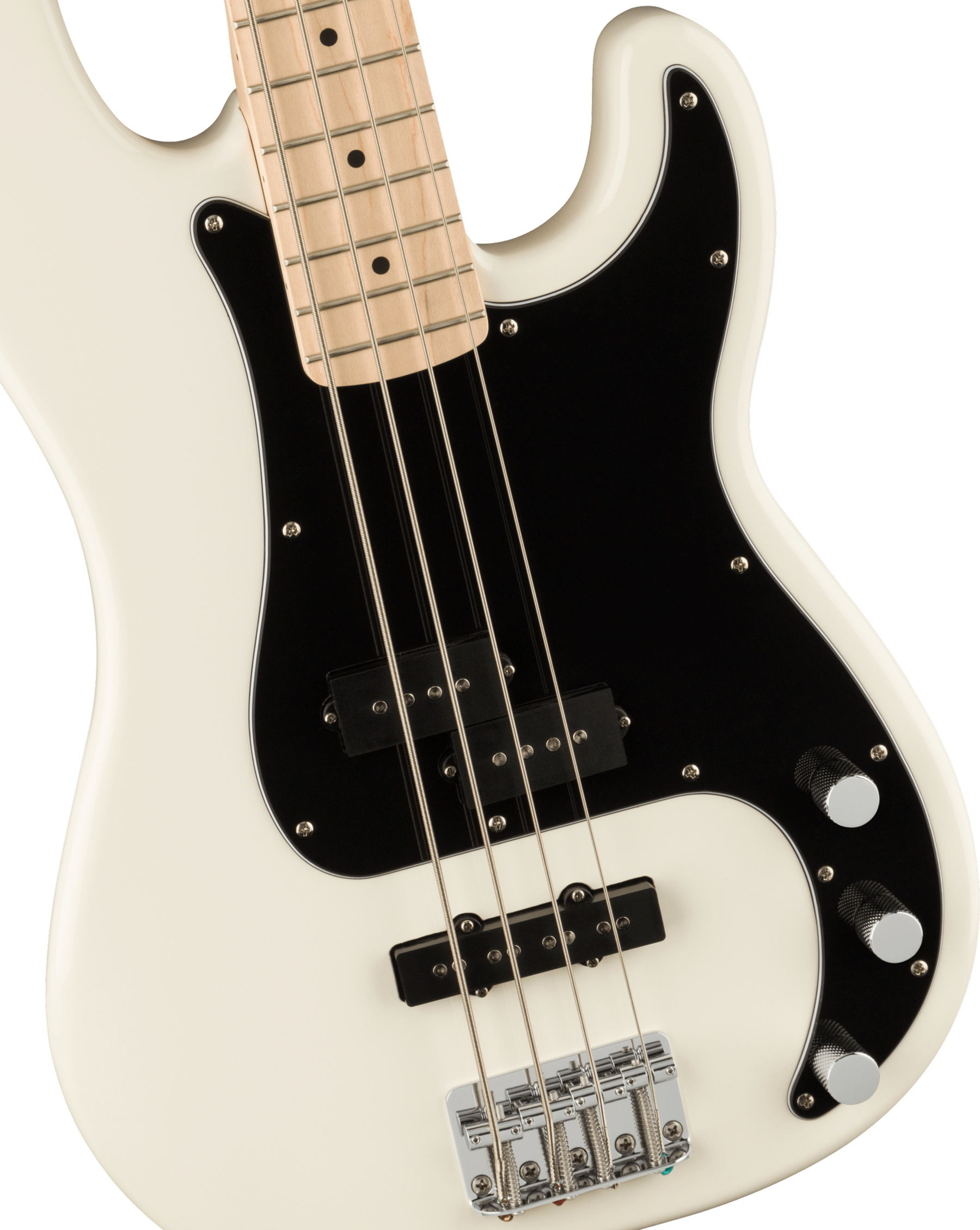 Affinity Series Precision Bass PJ, Maple Fingerboard, Black Pickguard, Olympic White追加画像 Affinity Series Precision Bass PJ, Maple Fingerboard, Black Pickguard, Olympic White追加画像