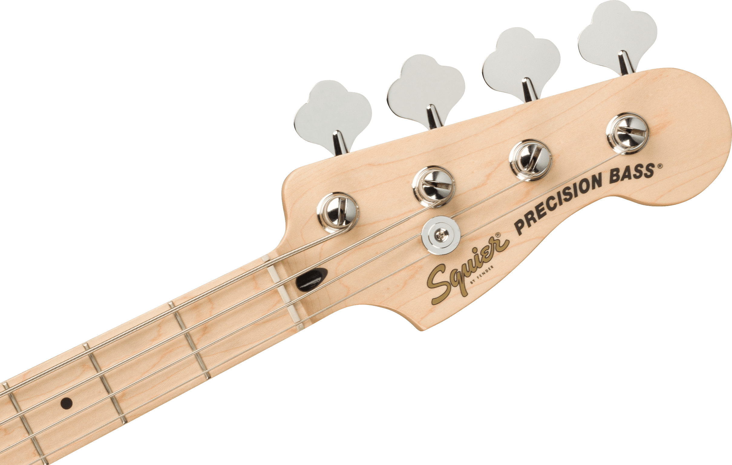 Affinity Series Precision Bass PJ, Maple Fingerboard, Black Pickguard, Olympic White追加画像