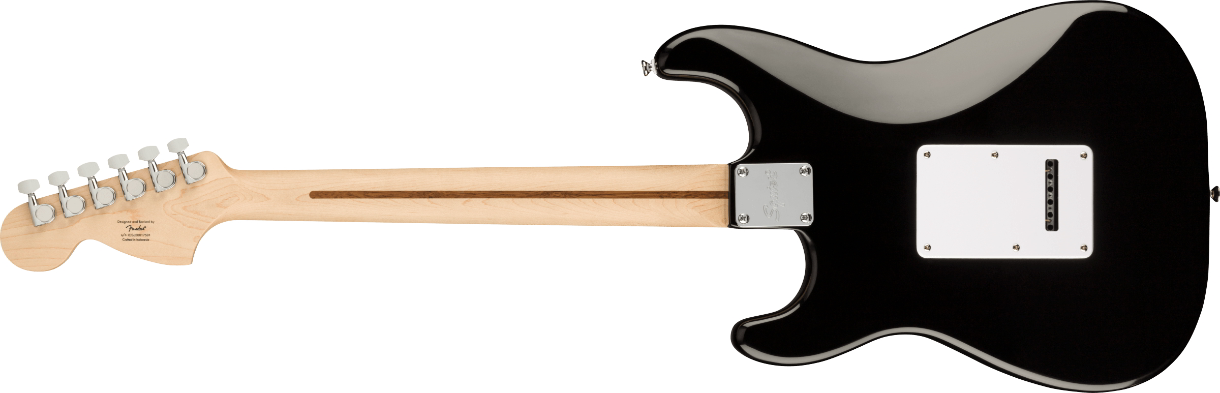 Affinity Series Stratocaster, Maple Fingerboard, White Pickguard, Black追加画像 Affinity Series Stratocaster, Maple Fingerboard, White Pickguard, Black追加画像