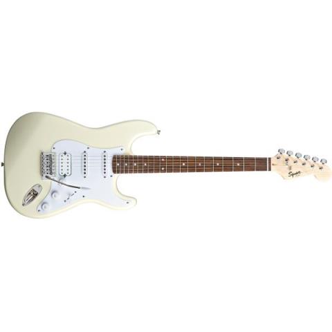 Squier-ストラトキャスターBullet Stratocaster HSS, Laurel Fingerboard, Arctic White