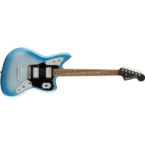 Squier-エレキギターContemporary Jaguar HH ST, Laurel Fingerboard, Black Pickguard, Sky Burst Metallic