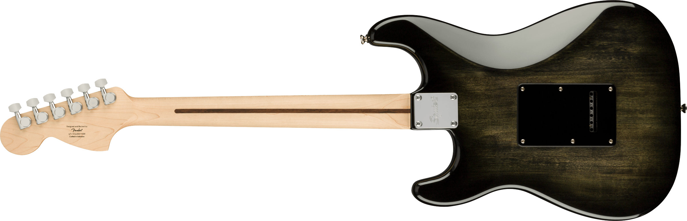 Affinity Series Stratocaster FMT HSS, Maple Fingerboard, Black Pickguard, Black Burst追加画像 Affinity Series Stratocaster FMT HSS, Maple Fingerboard, Black Pickguard, Black Burst追加画像