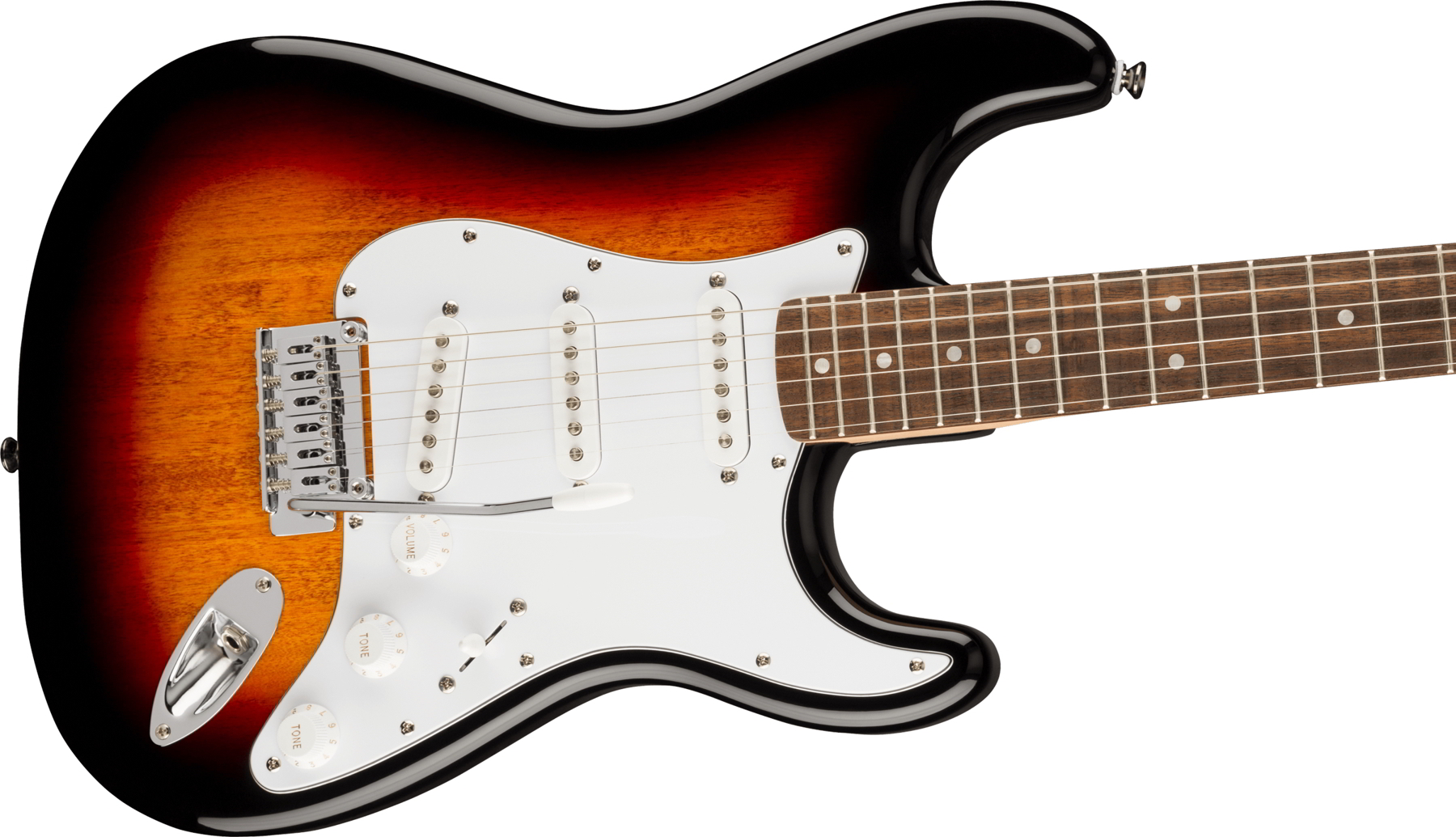 Affinity Series Stratocaster, Laurel Fingerboard, White Pickguard, 3-Color Sunburst追加画像 Affinity Series Stratocaster, Laurel Fingerboard, White Pickguard, 3-Color Sunburst追加画像