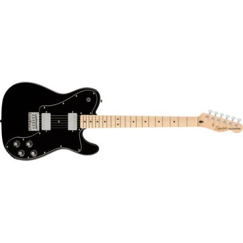 Squier-テレキャスターAffinity Series Telecaster Deluxe, Maple Fingerboard, Black Pickguard, Black