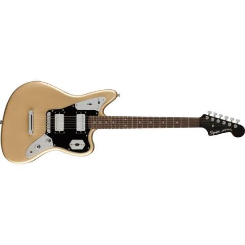 Squier-ジャガーContemporary Jaguar HH ST, Laurel Fingerboard, Black Pickguard, Shoreline Gold