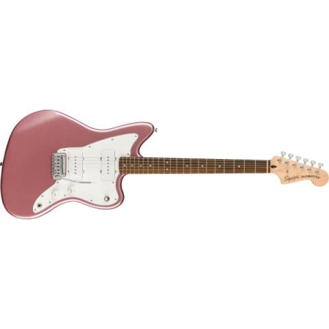 Squier-ジャズマスターAffinity Series Jazzmaster, Laurel Fingerboard, White Pickguard, Burgundy Mist