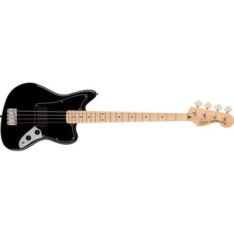 Squier-エレキベースAffinity Series Jaguar Bass H, Maple Fingerboard, Black Pickguard, Black