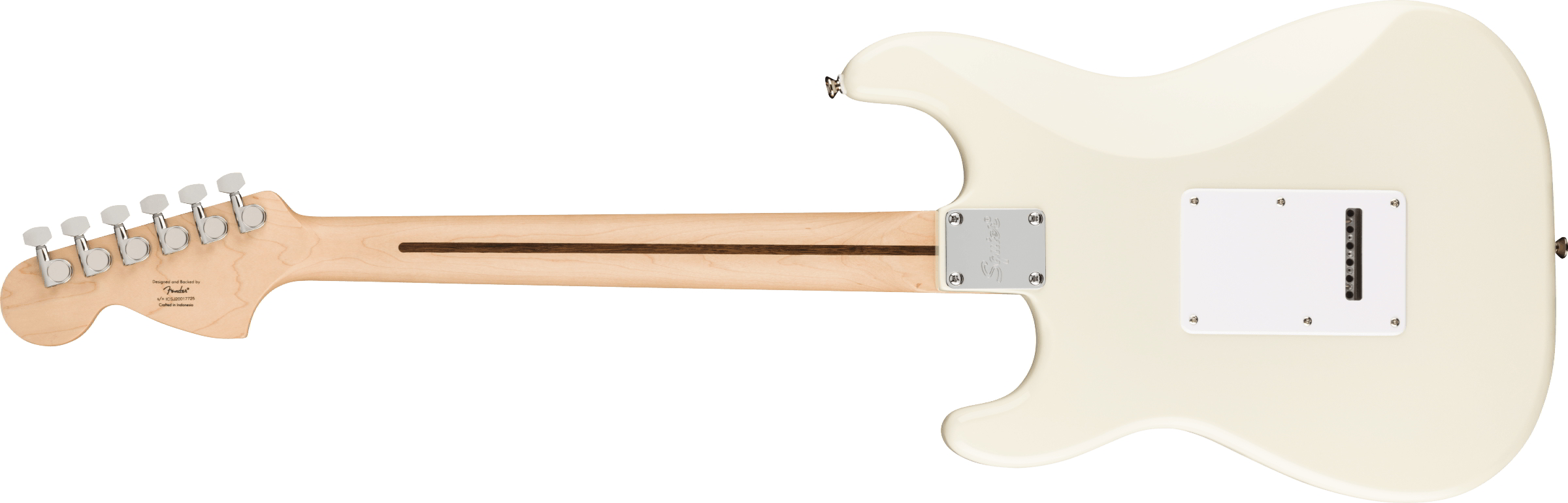 Affinity Series Stratocaster, Maple Fingerboard, White Pickguard, Olympic White追加画像 Affinity Series Stratocaster, Maple Fingerboard, White Pickguard, Olympic White追加画像