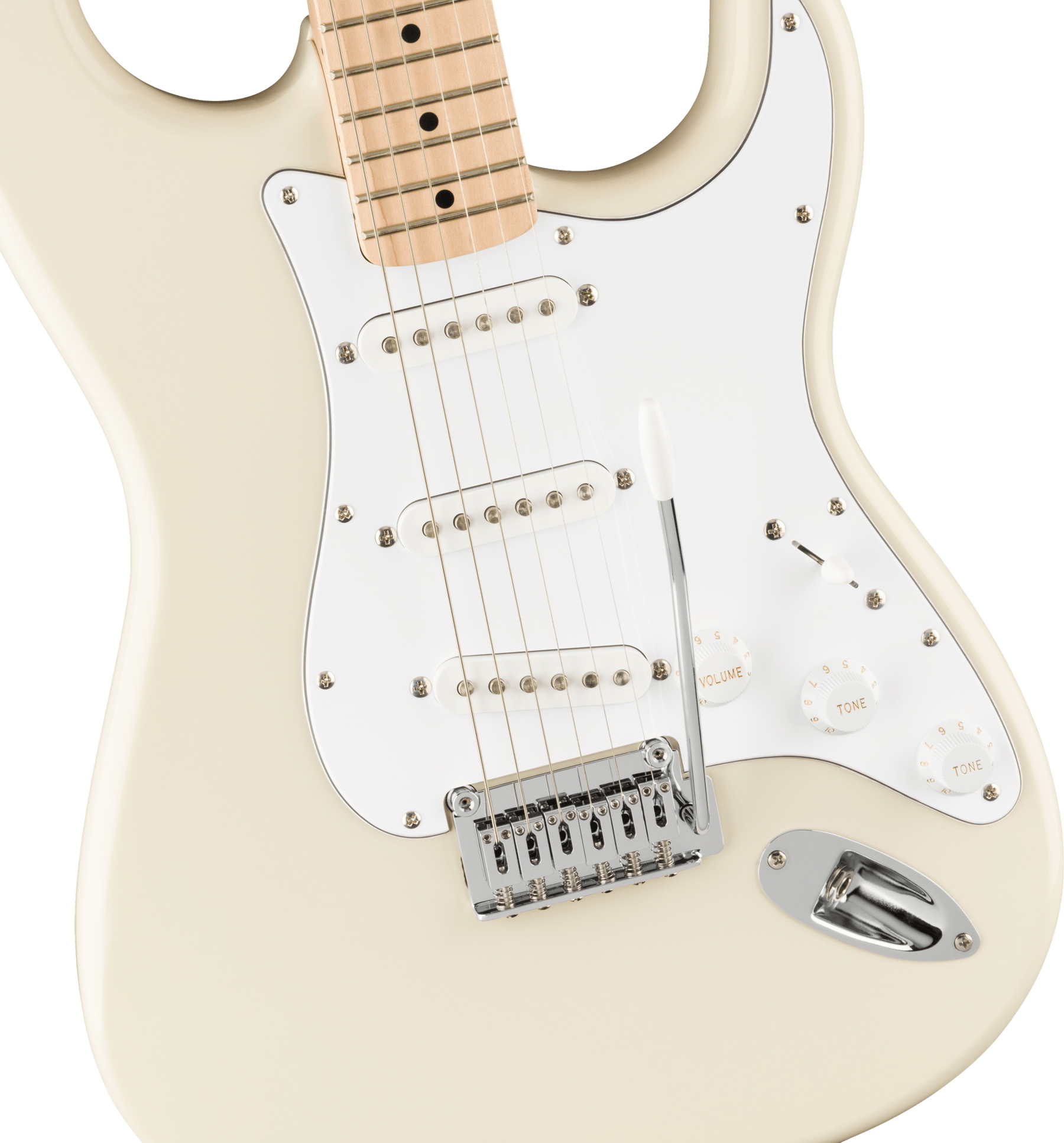 Affinity Series Stratocaster, Maple Fingerboard, White Pickguard, Olympic White追加画像 Affinity Series Stratocaster, Maple Fingerboard, White Pickguard, Olympic White追加画像