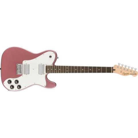 Squier-テレキャスターAffinity Series Telecaster Deluxe, Laurel Fingerboard, White Pickguard, Burgundy Mist