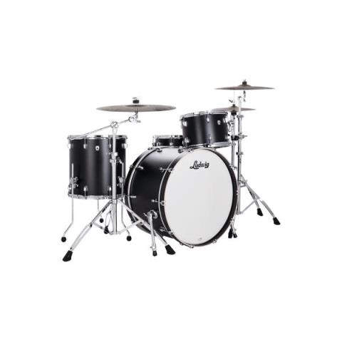 Ludwig-ドラムセットLN24023TXB2 NEUSONIC DOWNBEAT OUTFIT 3PC SHELL BLACK VELVET