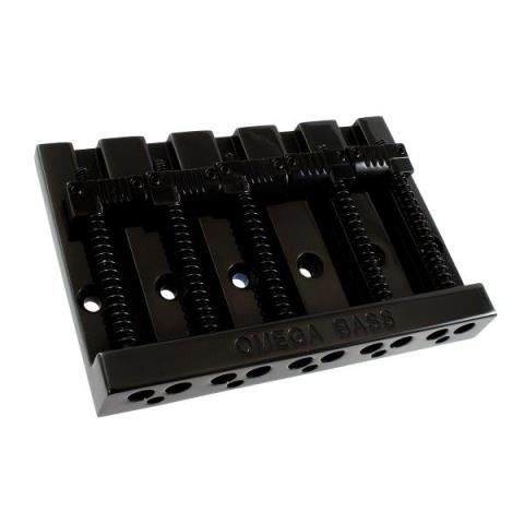 ALLPARTS-ベースブリッジBB-3361-003 5-String Grooved Omega Bass Bridge