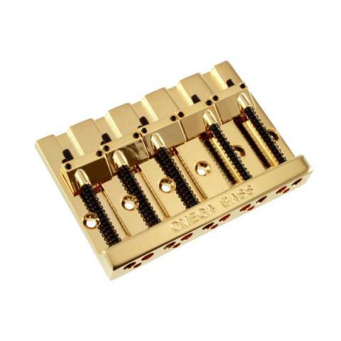 ALLPARTS-ベースブリッジBB-3360-002 5-String Omega Bass Bridge