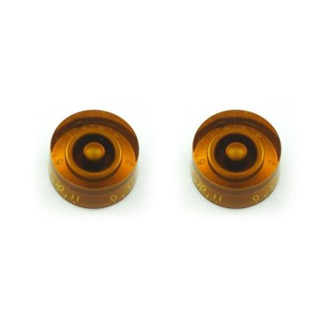 ALLPARTS-ノブPK-0132-022 Speed Knob Set 0-11 Amber