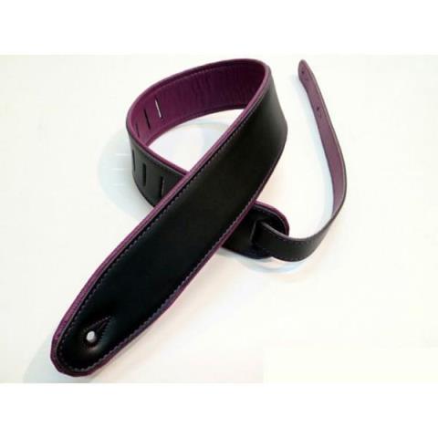Super Deluxe Rolled Edge Leather, Neoprene Insert-Black / Purpleサムネイル