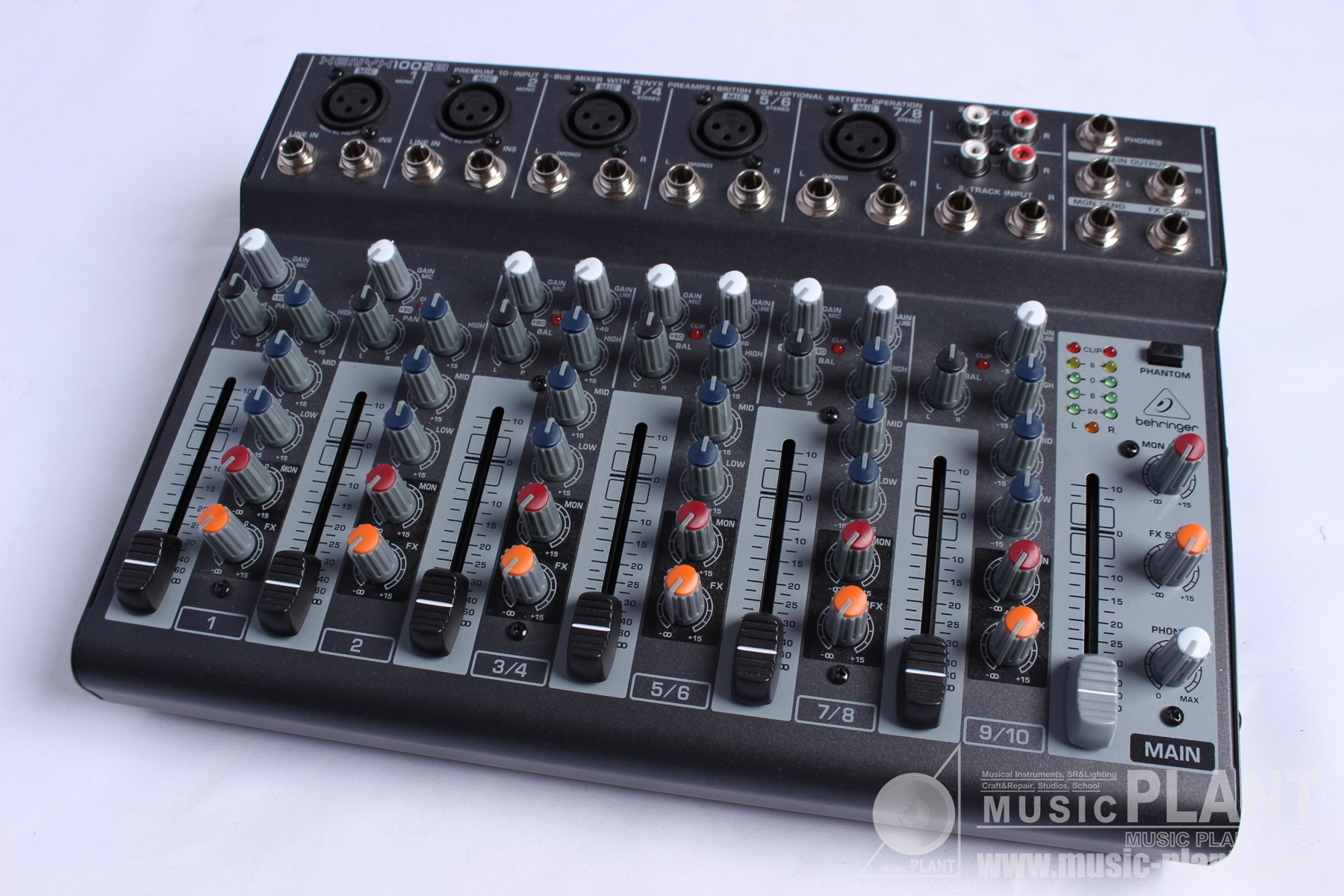 BEHRINGER コンパクトミキサーXENYX 1002B中古品()売却済みです。あしからずご了承ください。 | MUSIC PLANT