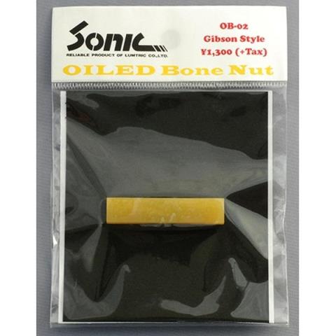 Sonic-ナット材OB-02 Oiled Bone Nut Gibson Style