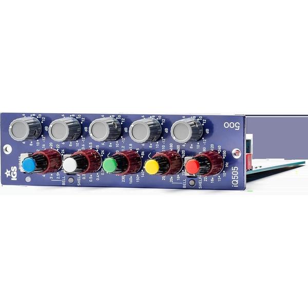 IGS Audio-500シリーズ フルパラメトリック 5bands EQiQ505