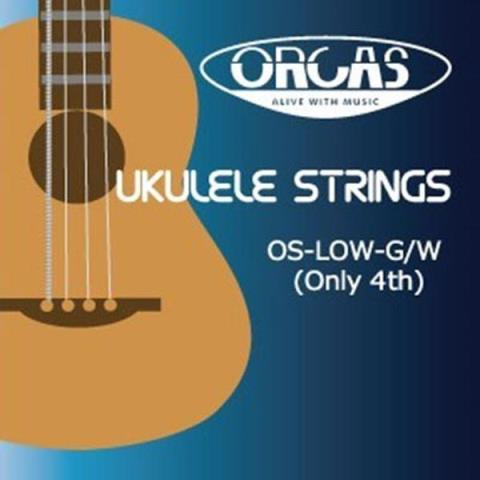 ORCAS-ソプラノ/コンサート/テナーウクレレ用バラ弦OS-LOW-G/W (Only 4th)