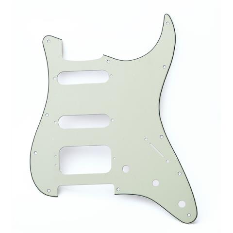 Pickguard, Stratocaster H/S/S, 11-Hole Mount (3-Screw Mount HB), Mint Green, 3-Plyサムネイル
