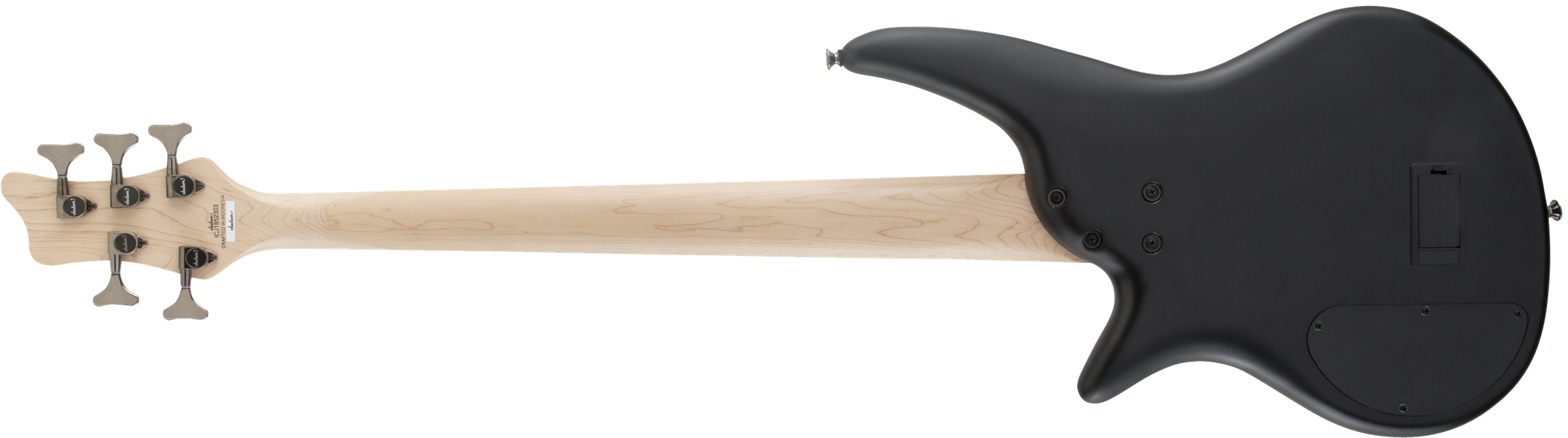 JS Series Spectra Bass JS3V, Laurel Fingerboard, Satin Black背面画像 JS Series Spectra Bass JS3V, Laurel Fingerboard, Satin Black背面画像