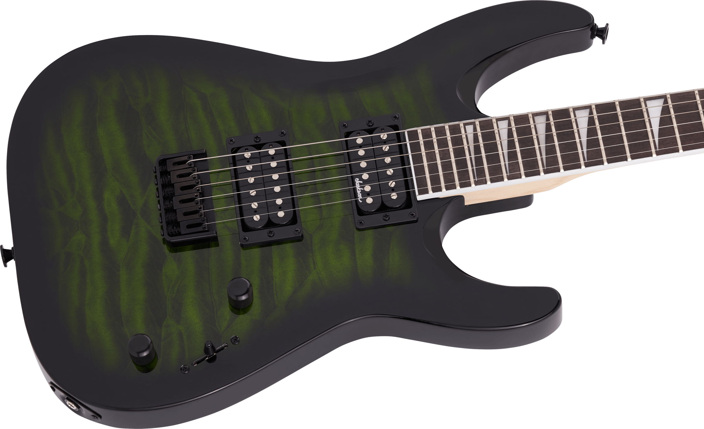 JS Series Dinky Arch Top JS32Q DKA HT, Amaranth Fingerboard, Transparent Green Burst追加画像 JS Series Dinky Arch Top JS32Q DKA HT, Amaranth Fingerboard, Transparent Green Burst追加画像
