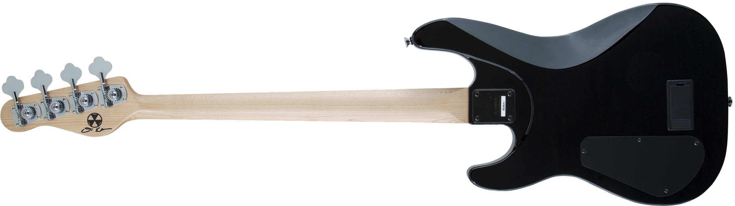 X Series Signature David Ellefson Concert Bass CBXM IV, Maple Fingerboard, Gloss Black背面画像 X Series Signature David Ellefson Concert Bass CBXM IV, Maple Fingerboard, Gloss Black背面画像