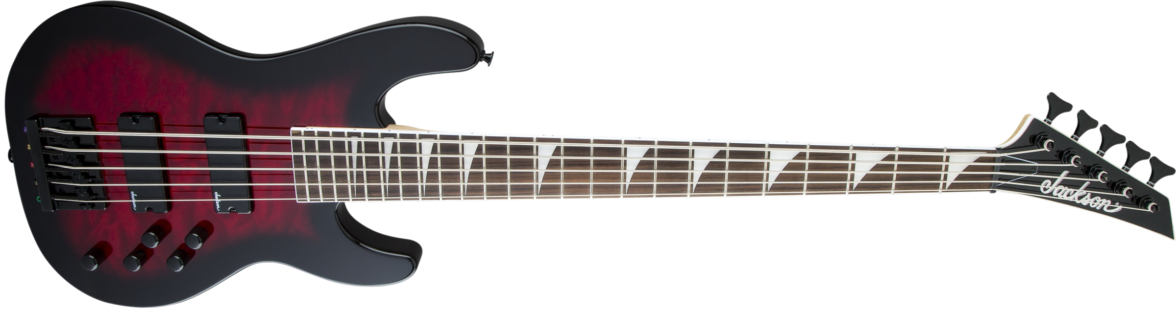 JS Series Concert Bass JS3VQ, Amaranth Fingerboard, Transparent Red Burst追加画像 JS Series Concert Bass JS3VQ, Amaranth Fingerboard, Transparent Red Burst追加画像