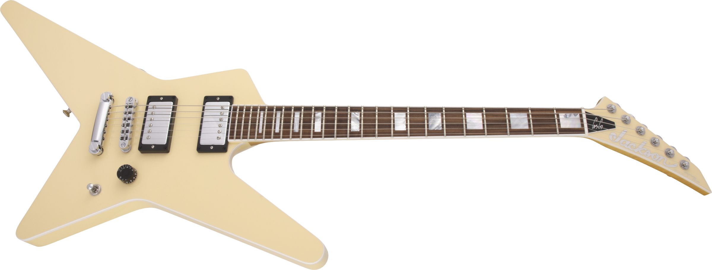USA Signature Gus G. Star, Pau Ferro Fingerboard, Ivory追加画像 USA Signature Gus G. Star, Pau Ferro Fingerboard, Ivory追加画像