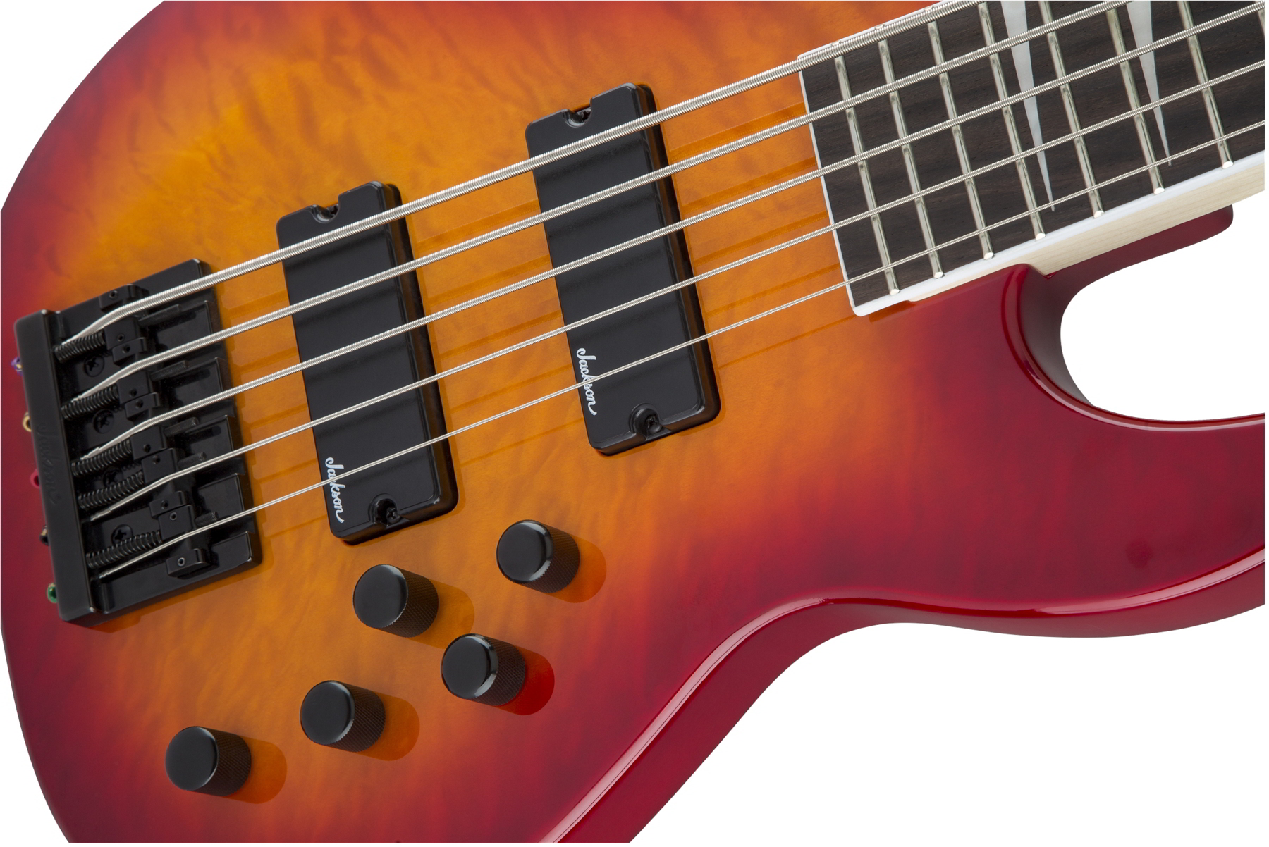JS Series Concert Bass JS3VQ, Amaranth Fingerboard, Cherry Burst追加画像 JS Series Concert Bass JS3VQ, Amaranth Fingerboard, Cherry Burst追加画像