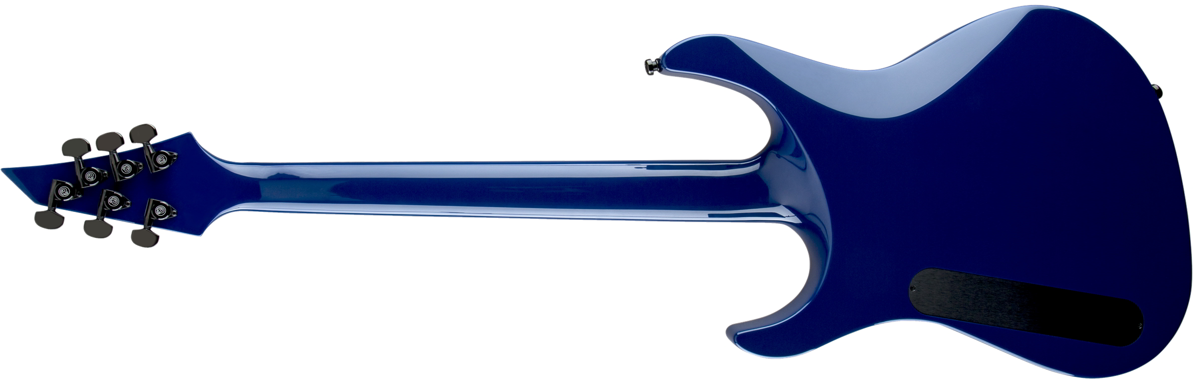 USA Signature Chris Broderick Soloist HT6, Ebony Fingerboard, Transparent Blue背面画像 USA Signature Chris Broderick Soloist HT6, Ebony Fingerboard, Transparent Blue背面画像