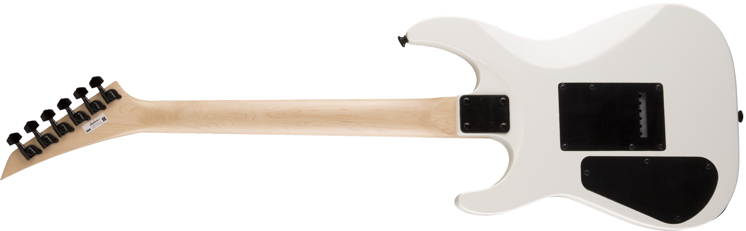 JS Series Dinky™ Arch Top JS22 DKA, Amaranth Fingerboard, Snow White背面画像 JS Series Dinky™ Arch Top JS22 DKA, Amaranth Fingerboard, Snow White背面画像