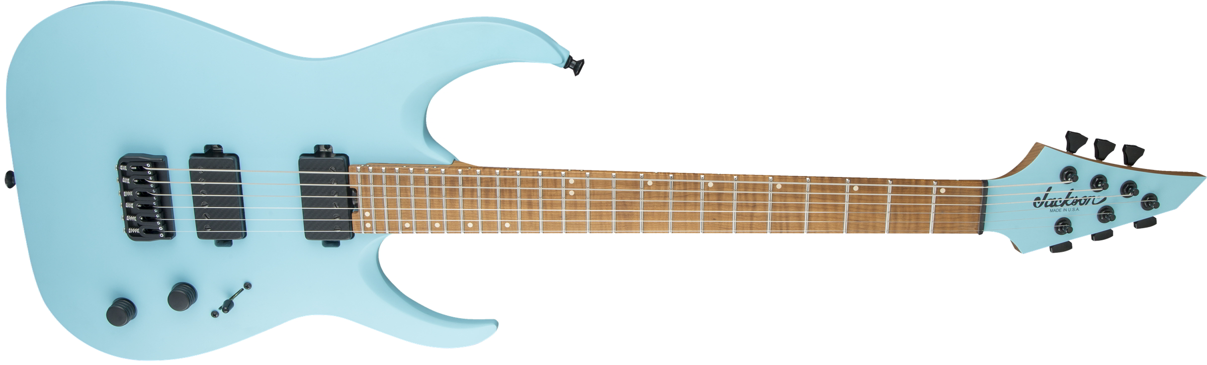 USA Signature Misha Mansoor Juggernaut HT6, Caramelized Flame Maple Fingerboard, Satin Daphne Blue追加画像 USA Signature Misha Mansoor Juggernaut HT6, Caramelized Flame Maple Fingerboard, Satin Daphne Blue追加画像