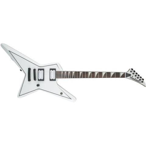 X Series Signature Gus G. Star, Rosewood Fingerboard, Satin White with Black Pinstripesサムネイル