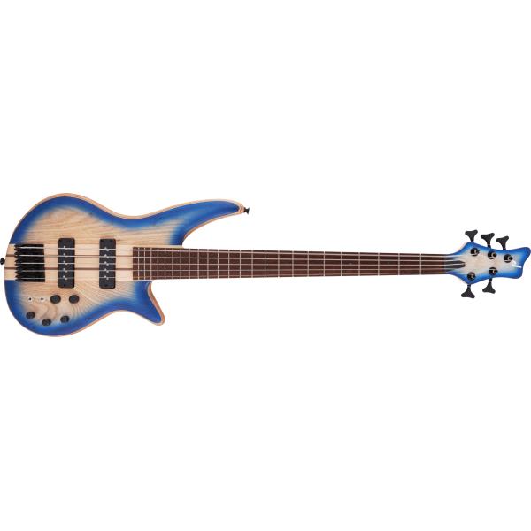 Jackson-Pro Series Spectra Bass SBA V, Caramelized Jatoba Fingerboard, Blue Burst