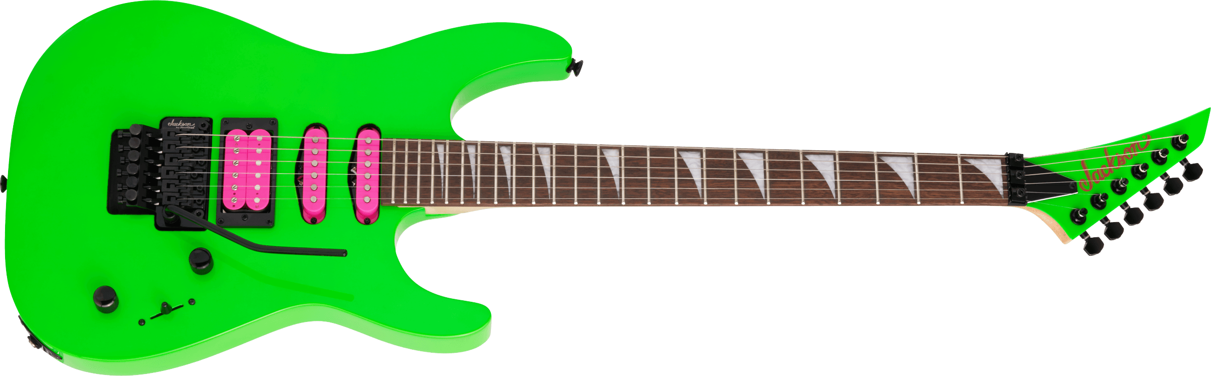 X Series Dinky DK3XR HSS, Laurel Fingerboard, Neon Green追加画像 X Series Dinky DK3XR HSS, Laurel Fingerboard, Neon Green追加画像
