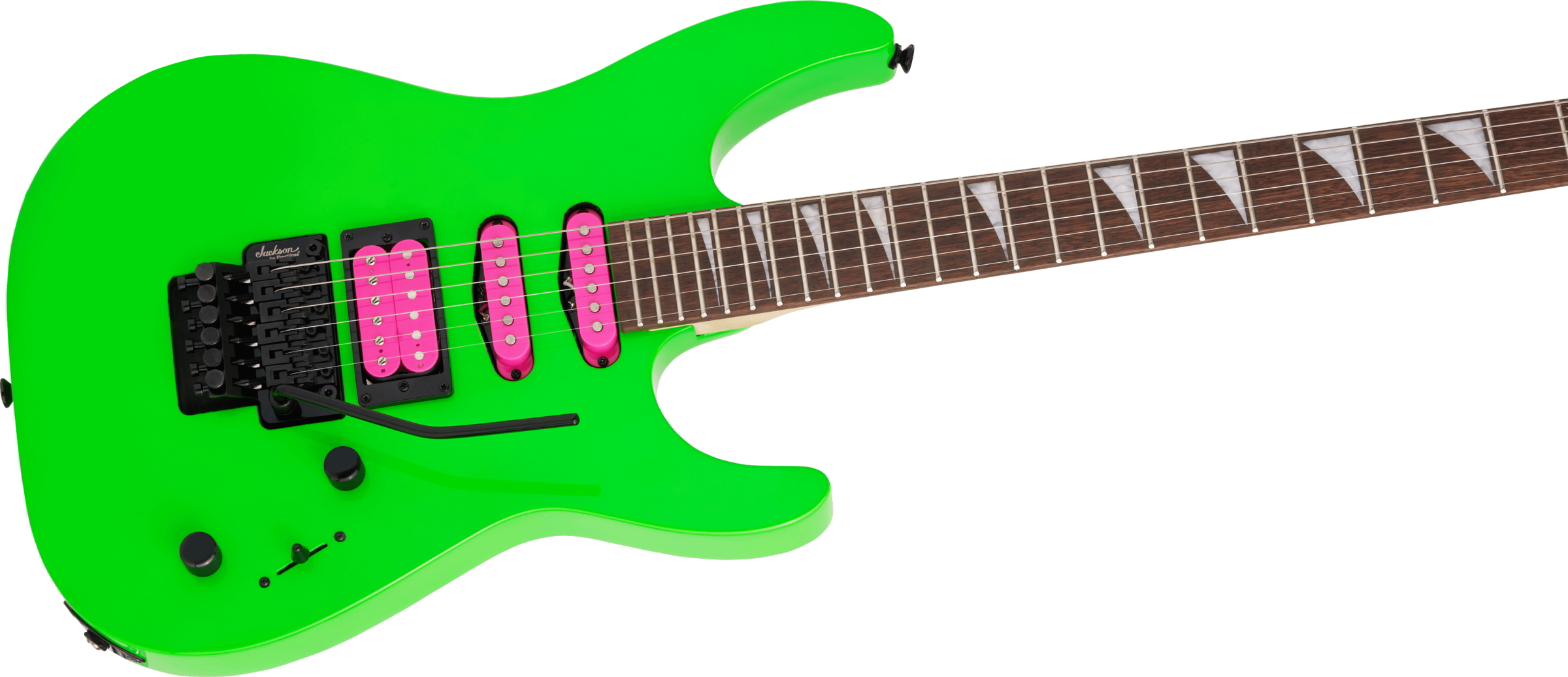 X Series Dinky DK3XR HSS, Laurel Fingerboard, Neon Green追加画像 X Series Dinky DK3XR HSS, Laurel Fingerboard, Neon Green追加画像